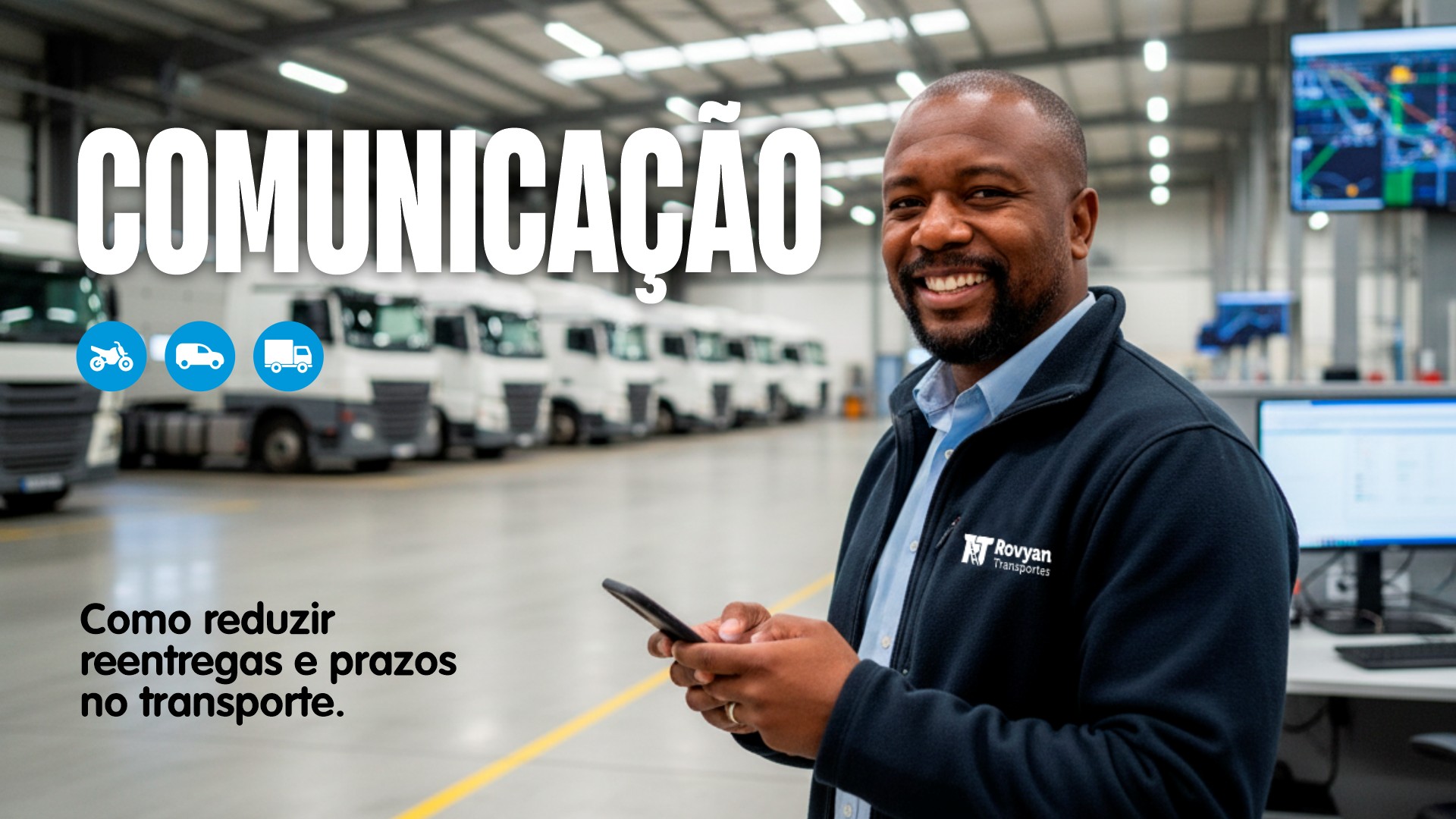 Como a boa comunicação reduz reentregas e prazos no transporte