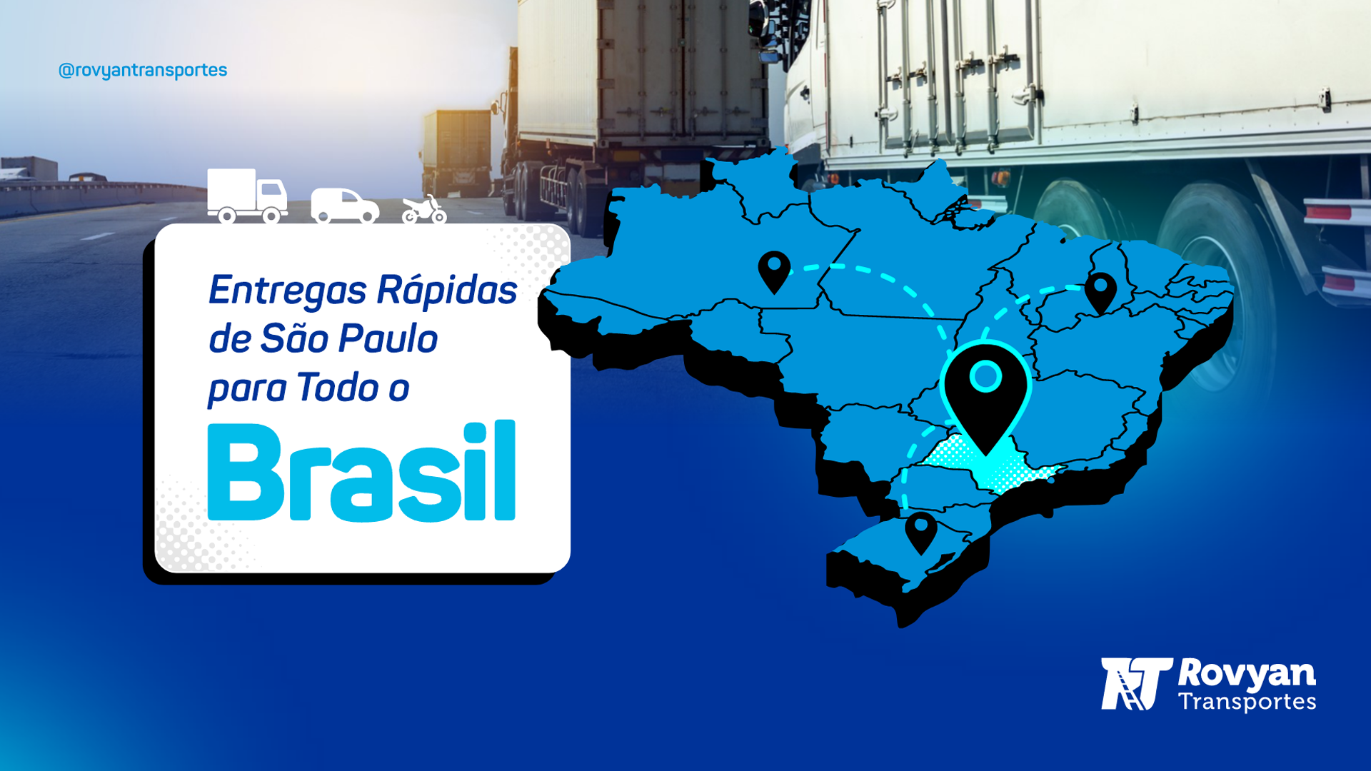 Entregamos de São Paulo para Todo o Brasil