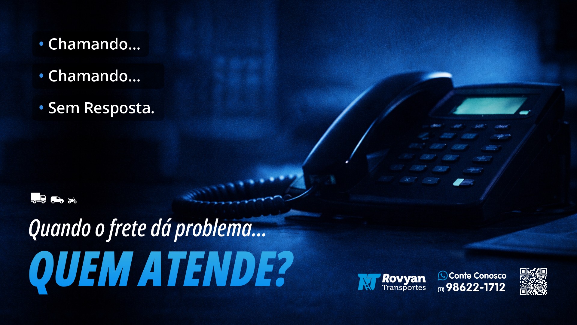 Não Somos Uma Opção. Somos a Empresa Certa. — Rovyan Transportes