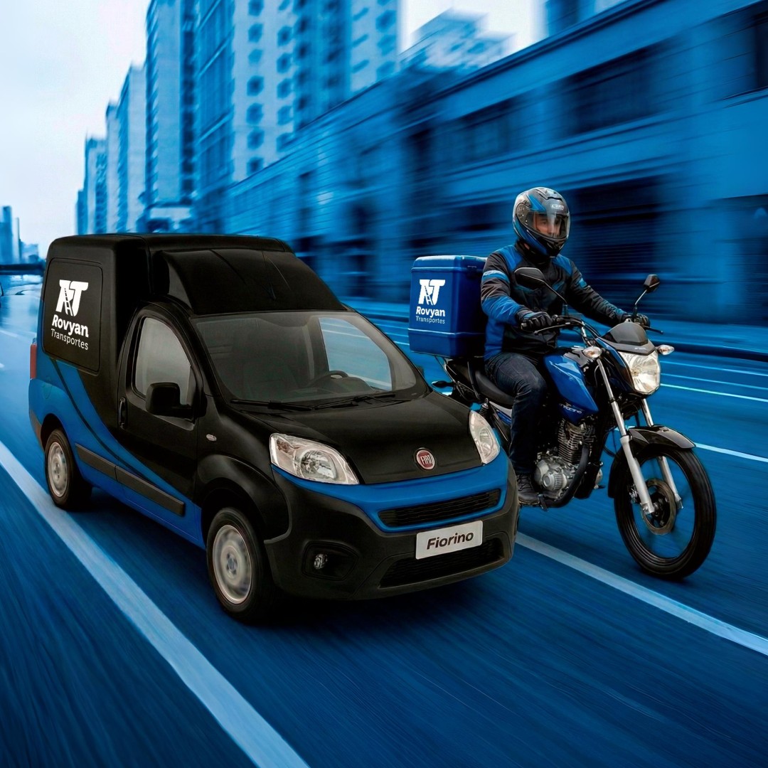 Pequena Carga, Grande Velocidade: Moto, Fiorino e Van Prontos em Minutos