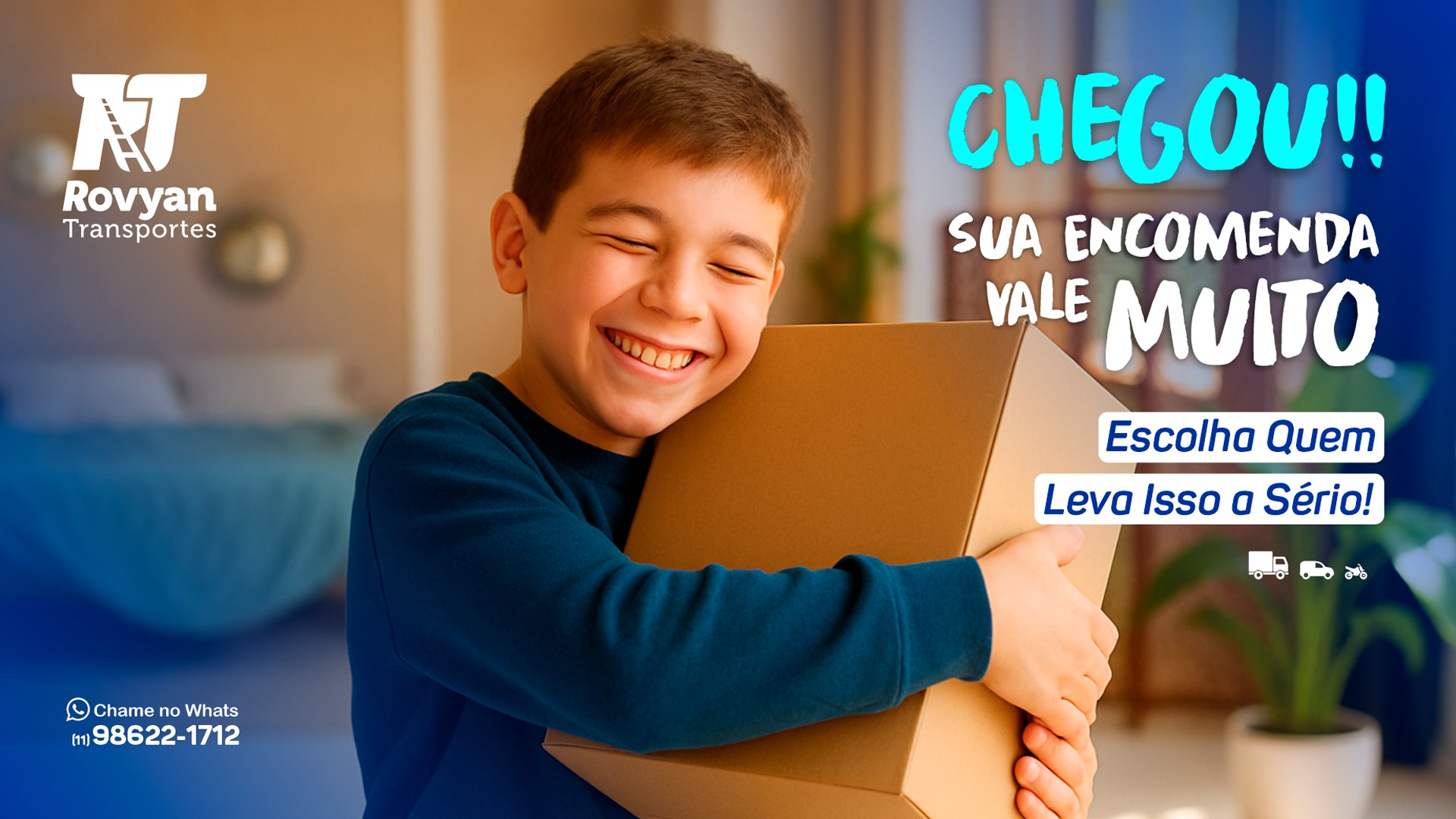 Sua Encomenda Vale Muito. Escolha Quem Leva Isso a Sério 