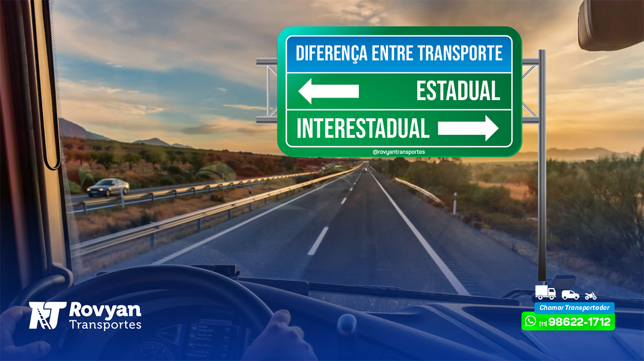 Diferença entre Transporte Estadual e Interestadual