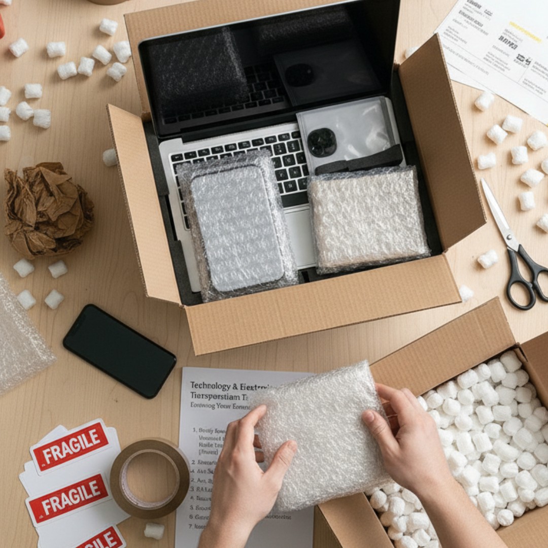 Transporte de Tecnologia e Eletrônicos: Segurança em primeiro lugar