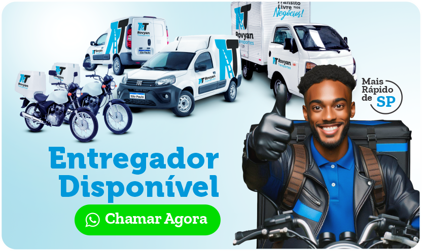 Rovyan Transportes Chame seu Entregador SP